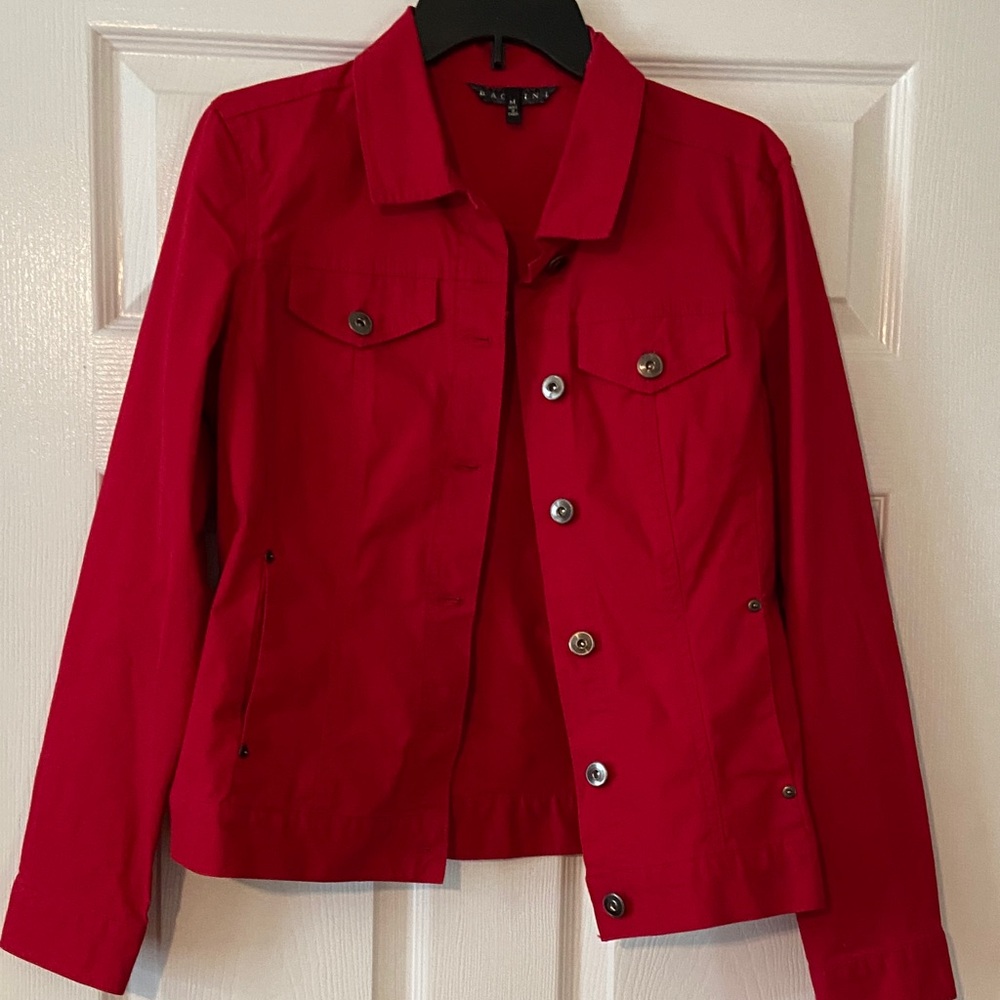 Baccini Bright Red Jacket